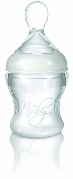 NUBY PACK BIBERONS EN SILICONE POUR BEC DE LIEVRE REFERENCE 20-ID67275