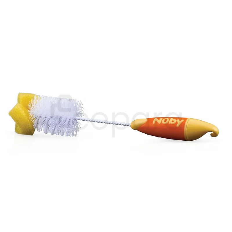 NUBY GOUPILLON POUR BIBERON AVEC EPONGE REFERENCE 20-ID5540