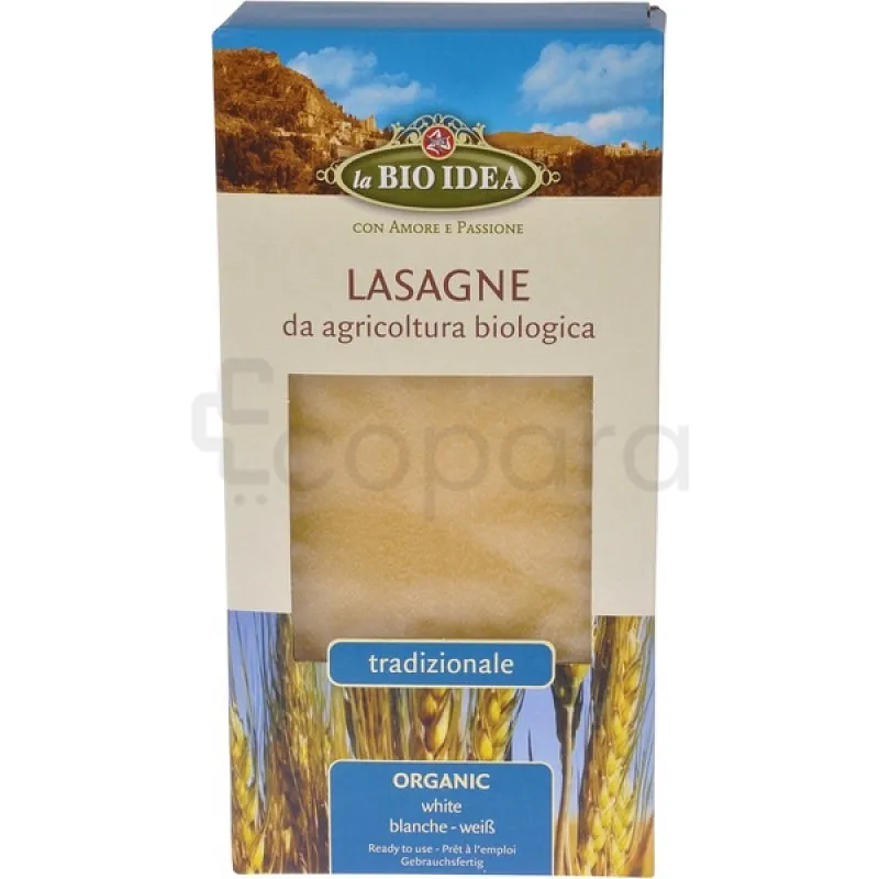 LA BIO IDEA LASAGNE BLANCHE 250G