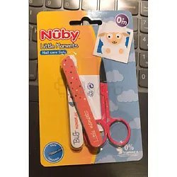 NUBY CISEAUX + LIME A ONGLES +0MOIS REFERENCE NV0701003-LM