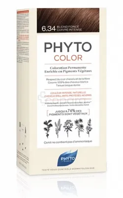 PHYTO COLOR N6.34 BLOND FONCE CUIVRE