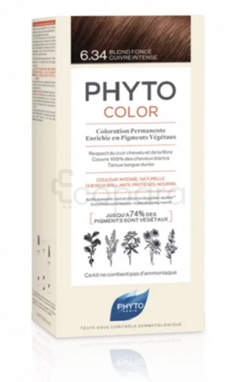 PHYTO COLOR N6.34 BLOND FONCE CUIVRE