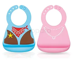NUBY BAVOIR EN SILICONE 3D HABITS +3MOIS REFERENCE 20-ID4425