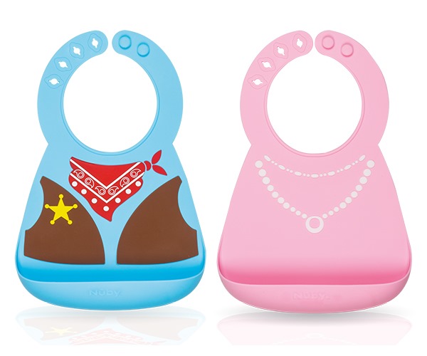 NUBY BAVOIR EN SILICONE 3D HABITS +3MOIS REFERENCE 20-ID4425