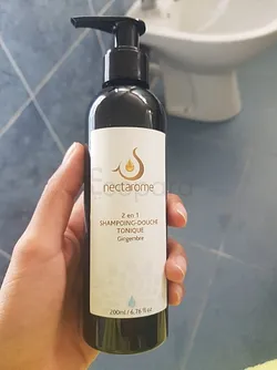 NECTAROME SHAMPOOING-DOUCHE TONIQUE GINGEMBRE 2 EN 1 200ML