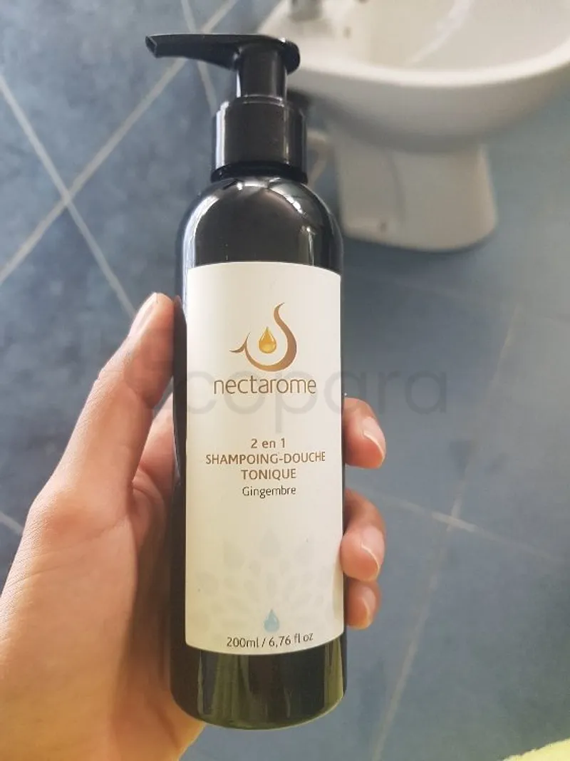 NECTAROME SHAMPOOING-DOUCHE TONIQUE GINGEMBRE 2 EN 1 200ML