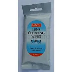 BEAUTY FORMULAS LENS CLEANING WIPES BOITE DE 20