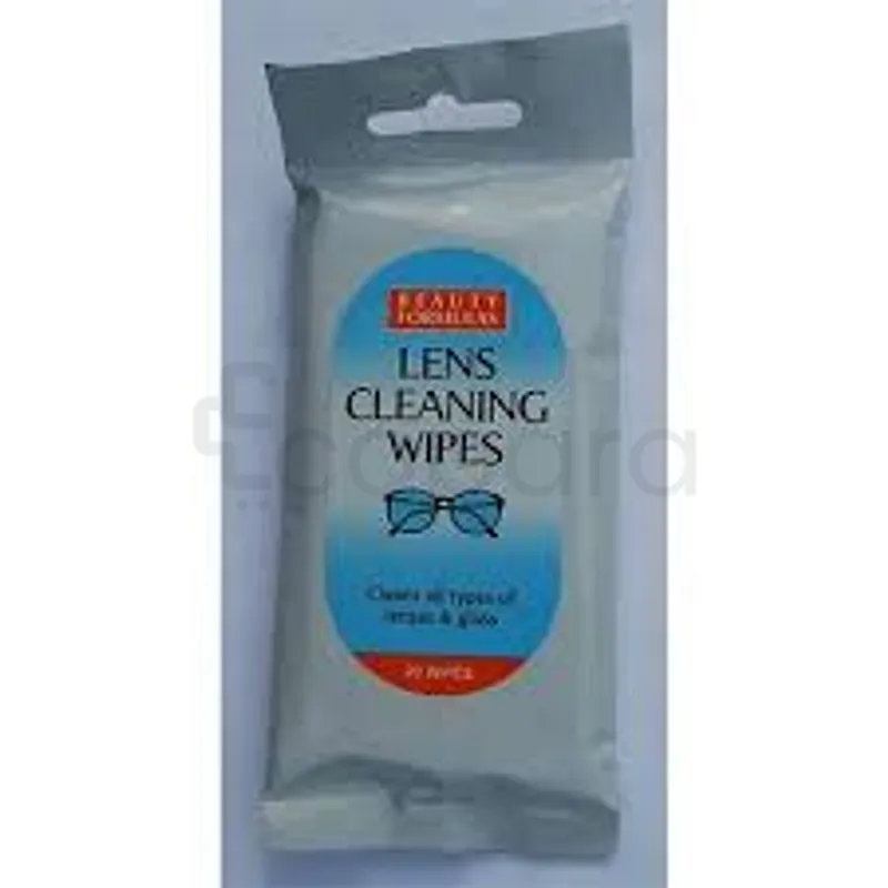 BEAUTY FORMULAS LENS CLEANING WIPES BOITE DE 20