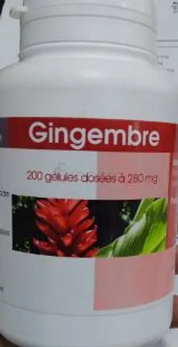 GPH GINGEMBRE 280MG BOITE DE 200 GELULLES