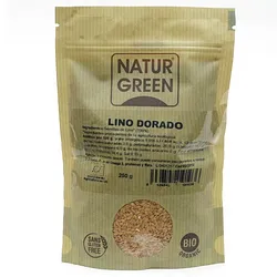 NATURGREEN GRAINES DE LIN BRUN LINO DORADO 250G