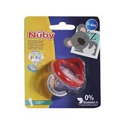 NUBY SUCETTE NATURAL FLEX CHERRY CLASSIC 0-6MOIS REFERENCE ID5787SACSN