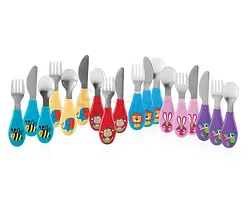 NUBY COUVERT EN INOX +12MOIS REFERENCE NV0501003