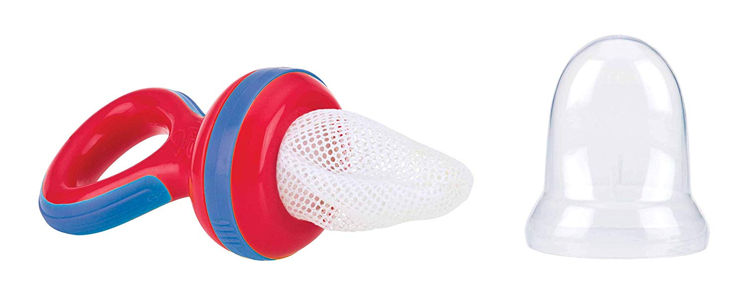 NUBY GRIGNOTEUR ANNEAU NIBBLER POUR FRUIT ET BISCUIT REFERENCE 20-ID5397