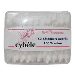 CYBELE COTON TIGE SECURITE BOITE DE 50