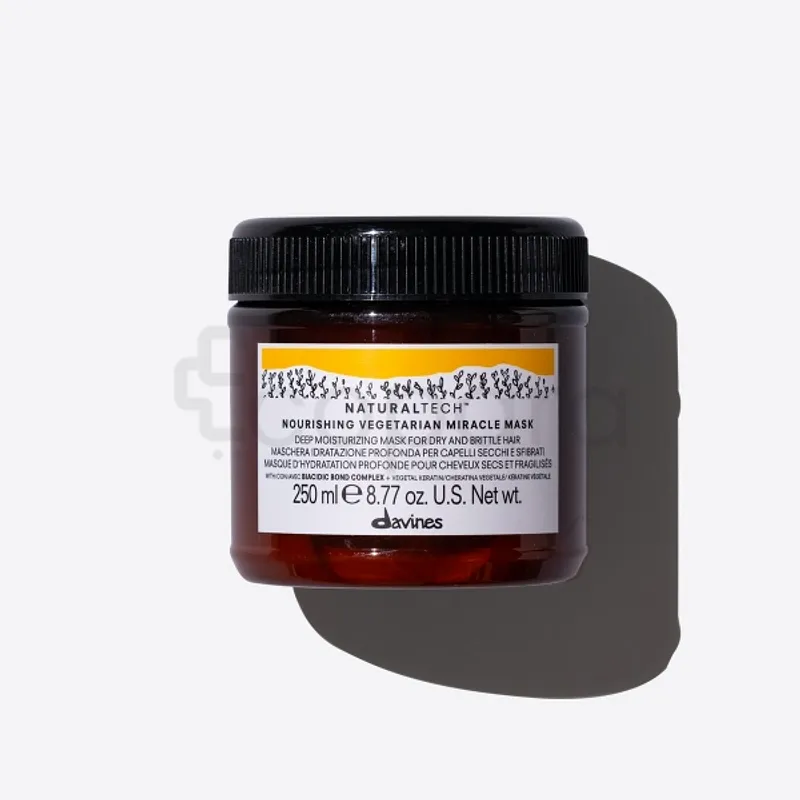 DAVINES NOURISHING MASQUE D'HYDRATATION PROFONDE CHEVEUX SECS ET ABIMES ET FRAGILISES 250ML