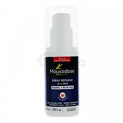 MOUSTIDOSE LOTION REPULSIVE DEET 30% ADULTES ET ENFANTS 50ML