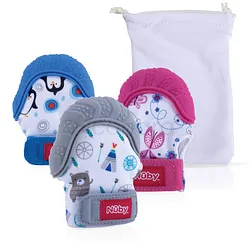NUBY GANT DE DENTITION +3MOIS REFERENCE 20-ID6804