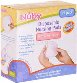 NUBY COUSINETTES D'ALLAITEMENT JETABLES BOITE DE 24 REFERENCE ID4792