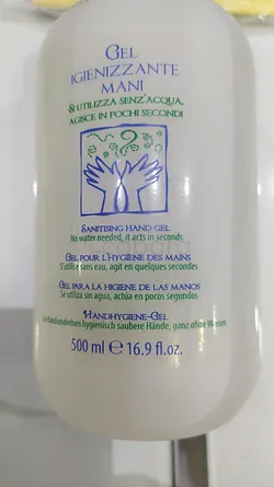 GEL IGIENIZZANTE MANI 500ML
