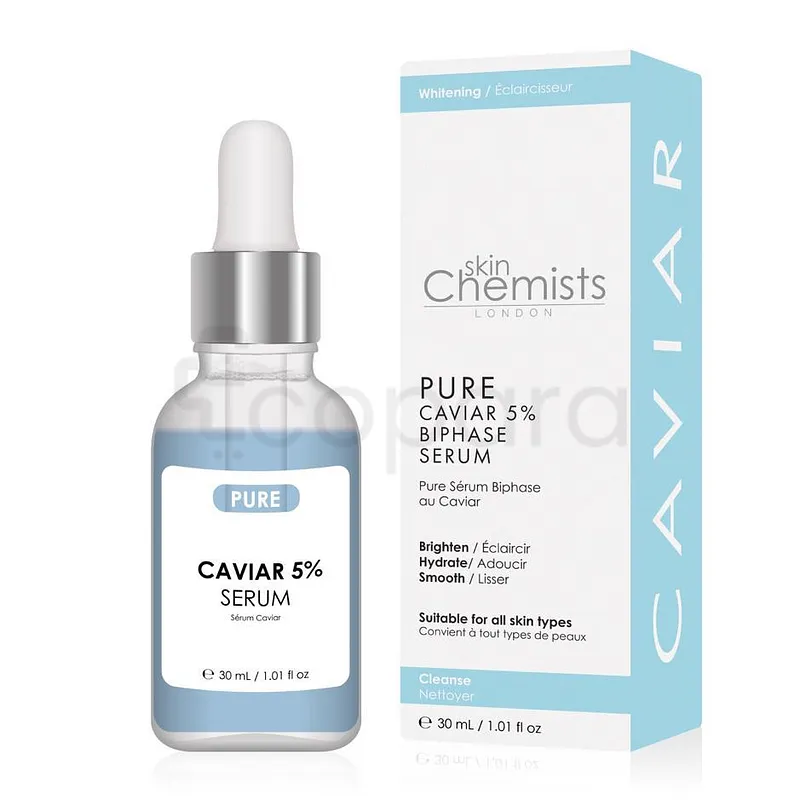 SKIN CHEMISTS SERUM PURE AU CAVIAR 5% 30ML