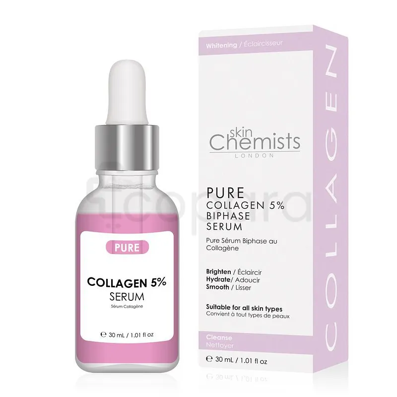 SKIN CHEMISTS SERUM PURE AU COLLAGEN 5% 30ML