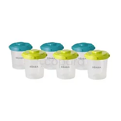 BEABA CLIP PORTION VERT 6*200ML REFERENCE C1026805