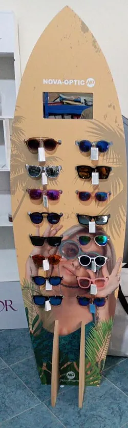 NOVA-OPTIC EXPOSITEUR LUNETTES DE SURF 16 UNITES