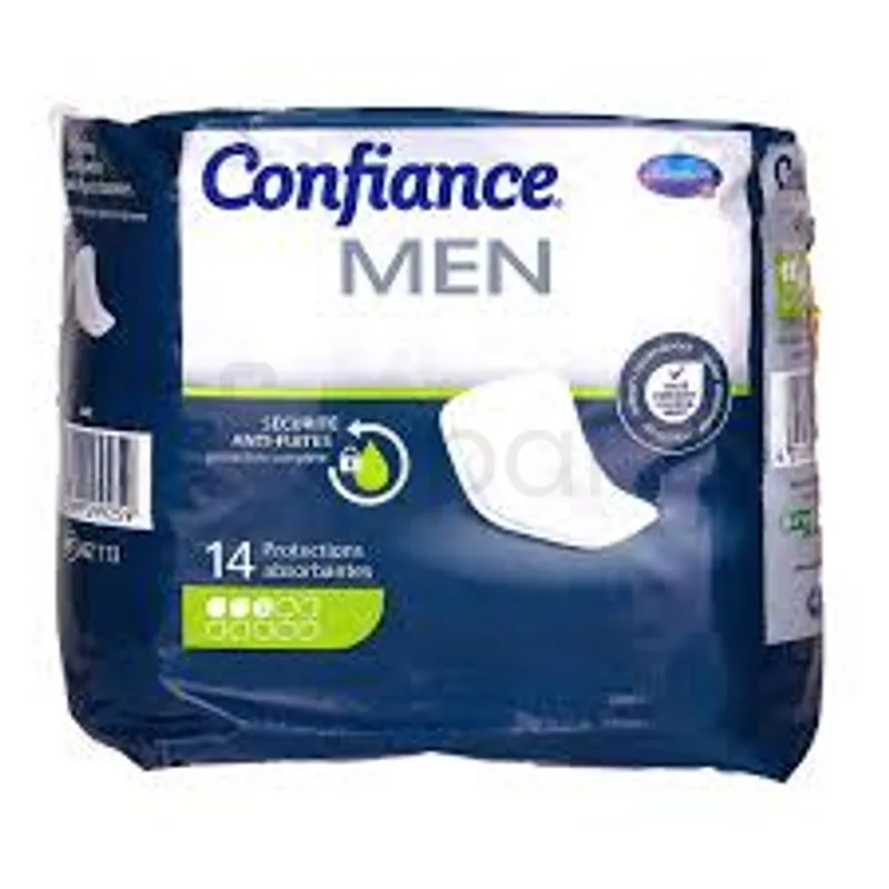 HARTMANN CONFIANCE MEN ABSORBANTE BOITE DE 14 REFERENCE 242113