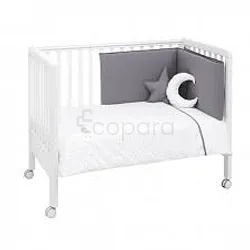 CAMBRASS PARURE DE LIT GRISE ETOILES
