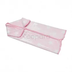 CAMBRASS COUVERTURE PLAID ROSE