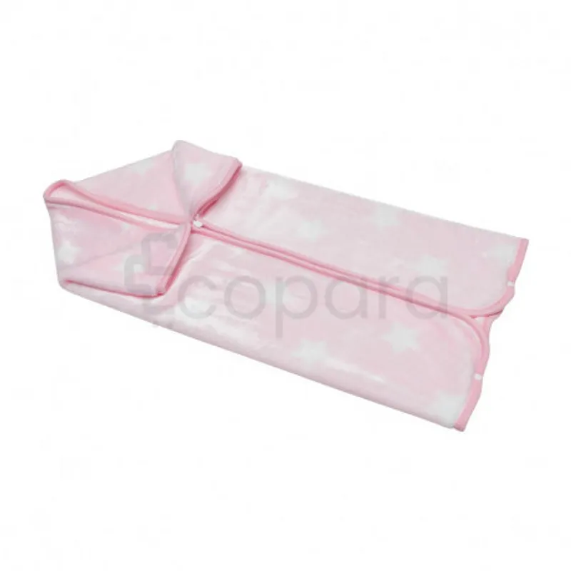 CAMBRASS COUVERTURE PLAID ROSE