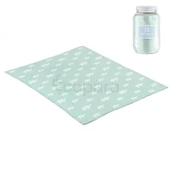 CAMBRASS COUVERTURE PLAID BLEU