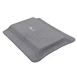 CAMBRASS COUVERTURE PLAID GRISE