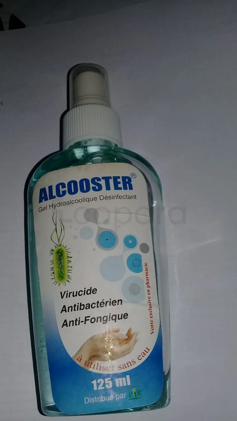 ALCOOSTER GEL HYDROALCOOLIQUE DESINFECTANT 125ML