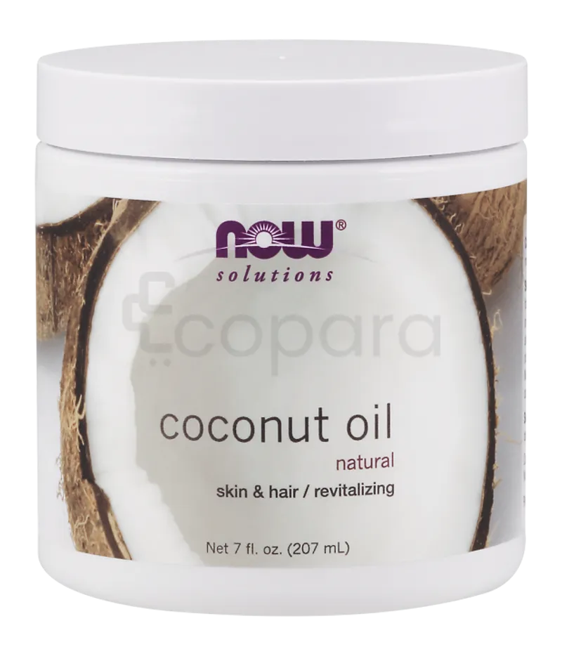 NOW COCONUT OIL HUILE DE NOIX DE COCO 207ML