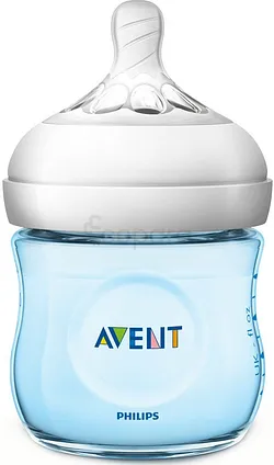 AVENT BIBERON NATUREL BLEU 125ML REFERENCE SCF032/17