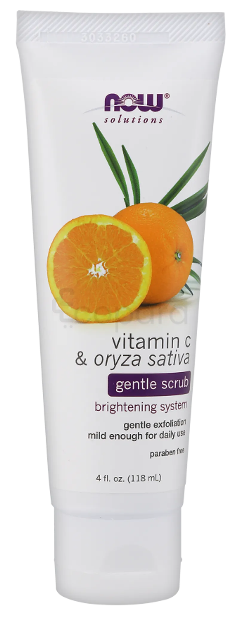 NOW VITAMIN C & ORYZA SATIVA GOMMAGE DOUX 118ML