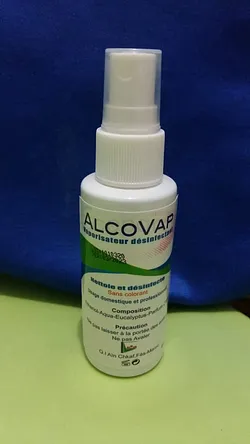 ALCOVAP NETTOIE ET DESINFECTE SPRAY 60ML