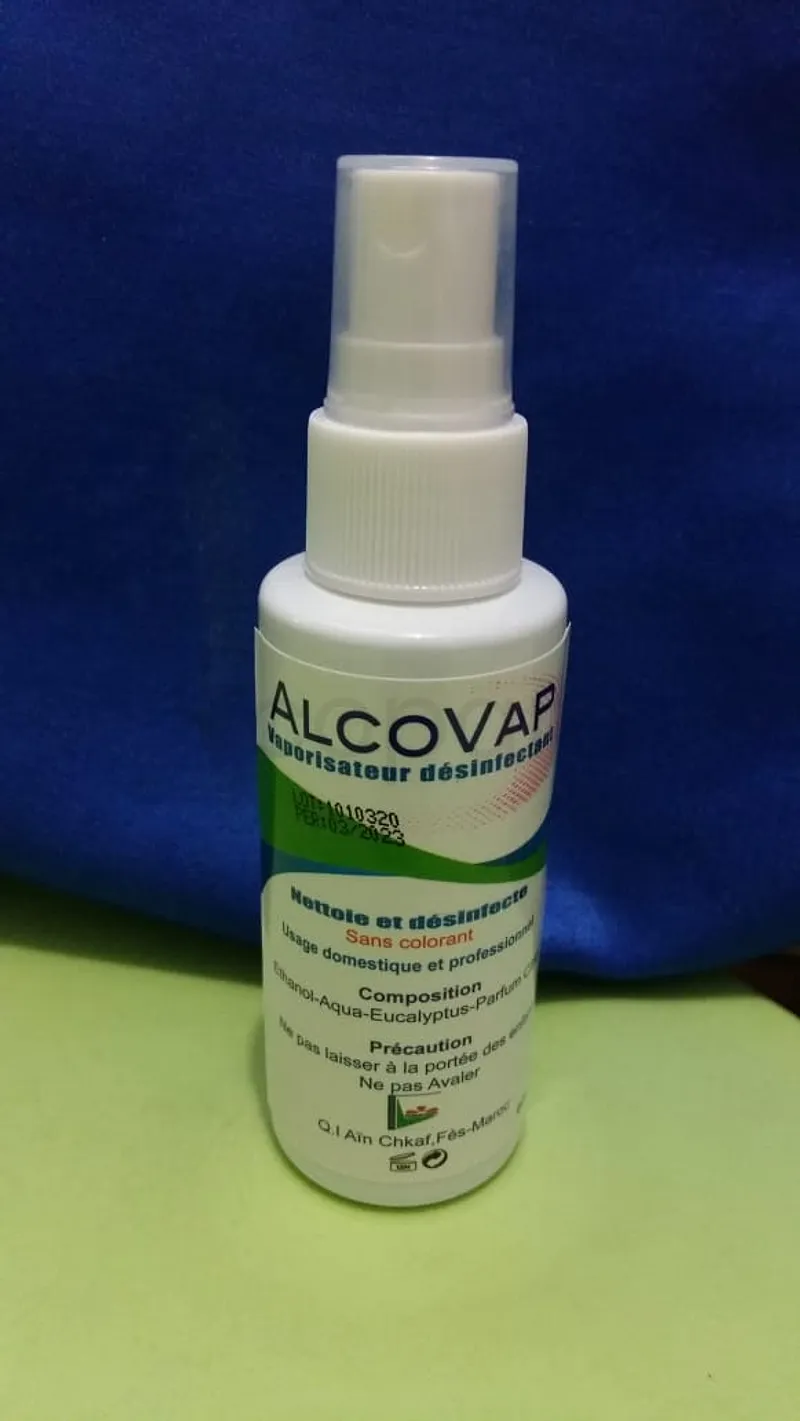 ALCOVAP NETTOIE ET DESINFECTE SPRAY 60ML