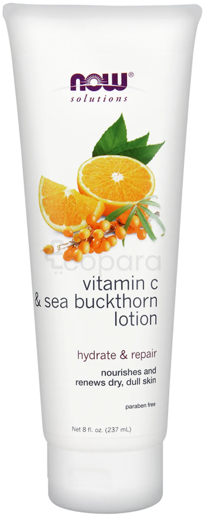 NOW LOTION À LA VITAMINE C ET À L'ARGOUSIER 237ML