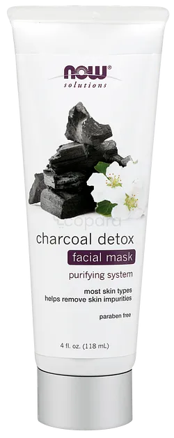 NOW MASQUE FACIAL DÉTOXIFIANT AU CHARBON 118ML