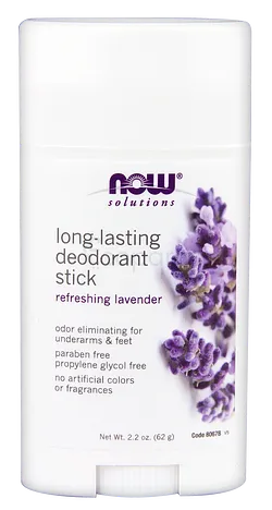 NOW DEODORANT STICK LONGUE DURÉE LAVANDE RAFRAÎCHISSANTE 62G