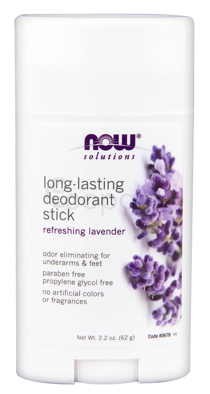 NOW DEODORANT STICK LONGUE DURÉE LAVANDE RAFRAÎCHISSANTE 62G