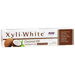 NOW GEL DENTIFRICE À L'HUILE DE COCO XYLIWHITE 181G