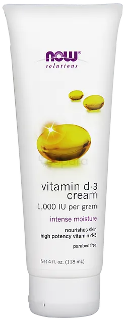 NOW CRÈME À LA VITAMINE D-3 118ML