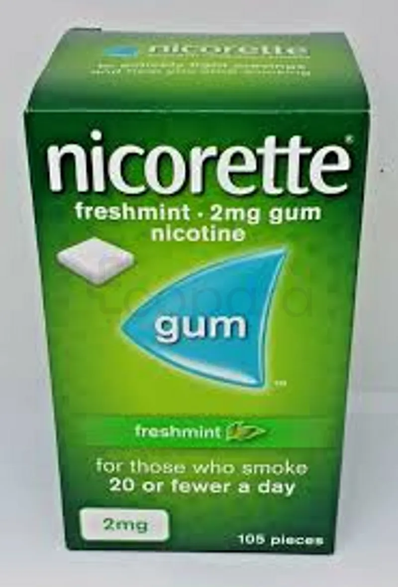 NICORETTE GUM FRESHMINT 2MG BOITE DE 105