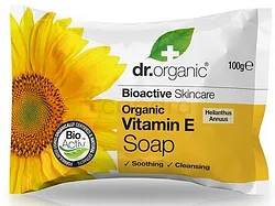 DR ORGANIC VITAMINE E SAVON BIOACTIVE SKINCARE 100G
