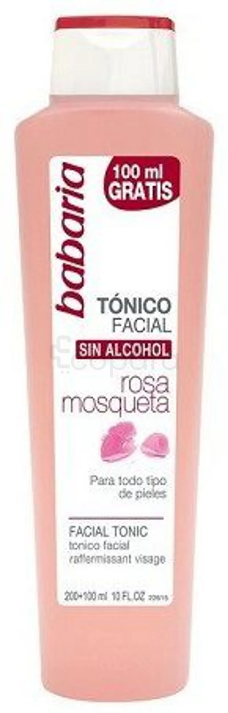 BABARIA LOTION TONIQUE AU ROSE DE MUSQUEE 400ML