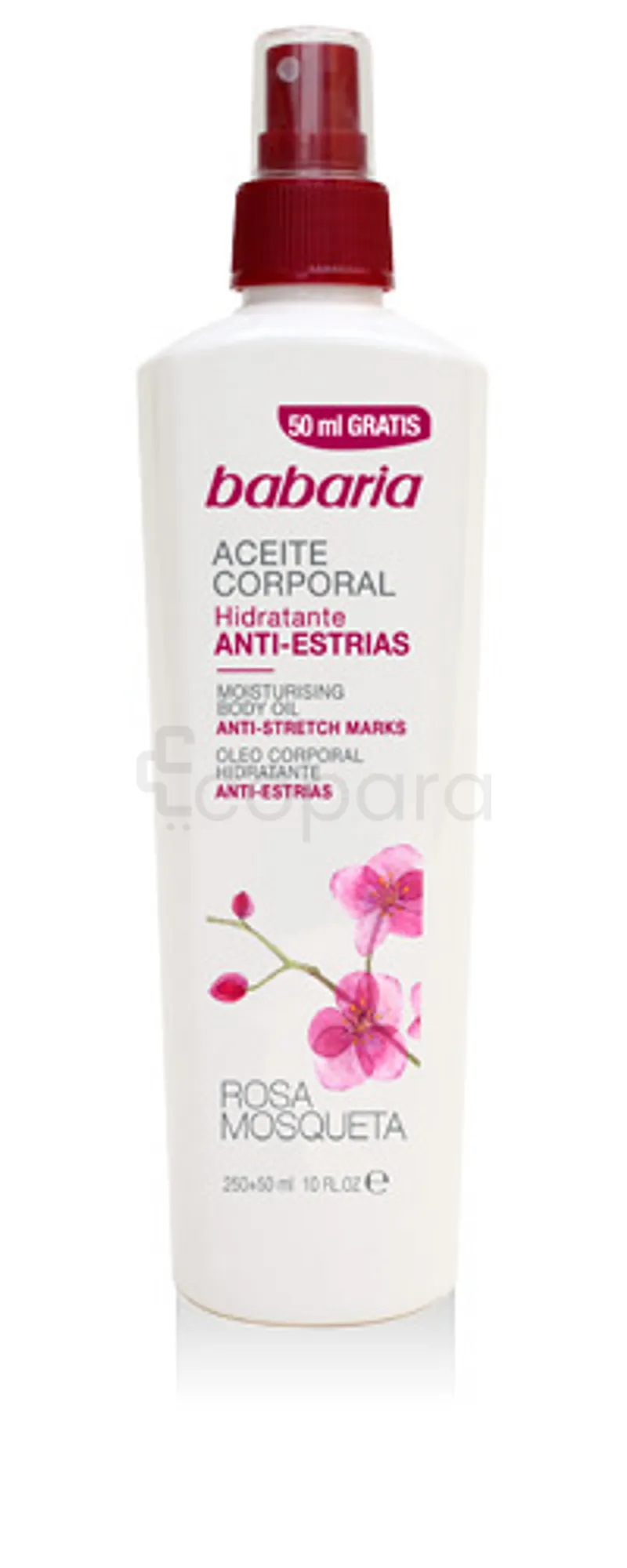 BABARIA HUILE CORPS SPRAY ANTI-VERGETURE 300ML