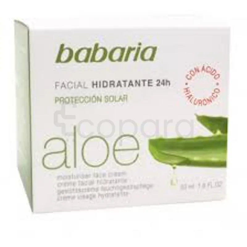 BABARIA CREME VISAGE HYDRATANTE 24H 50ML
